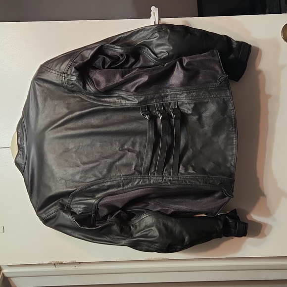 Joe Rocket genuine leather womens motorcycle jacket size large - Picture 7 of 8